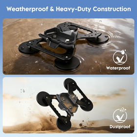 XLTTYWL Starlink Mini durable outdoor-ready mount for nomads and road trips.