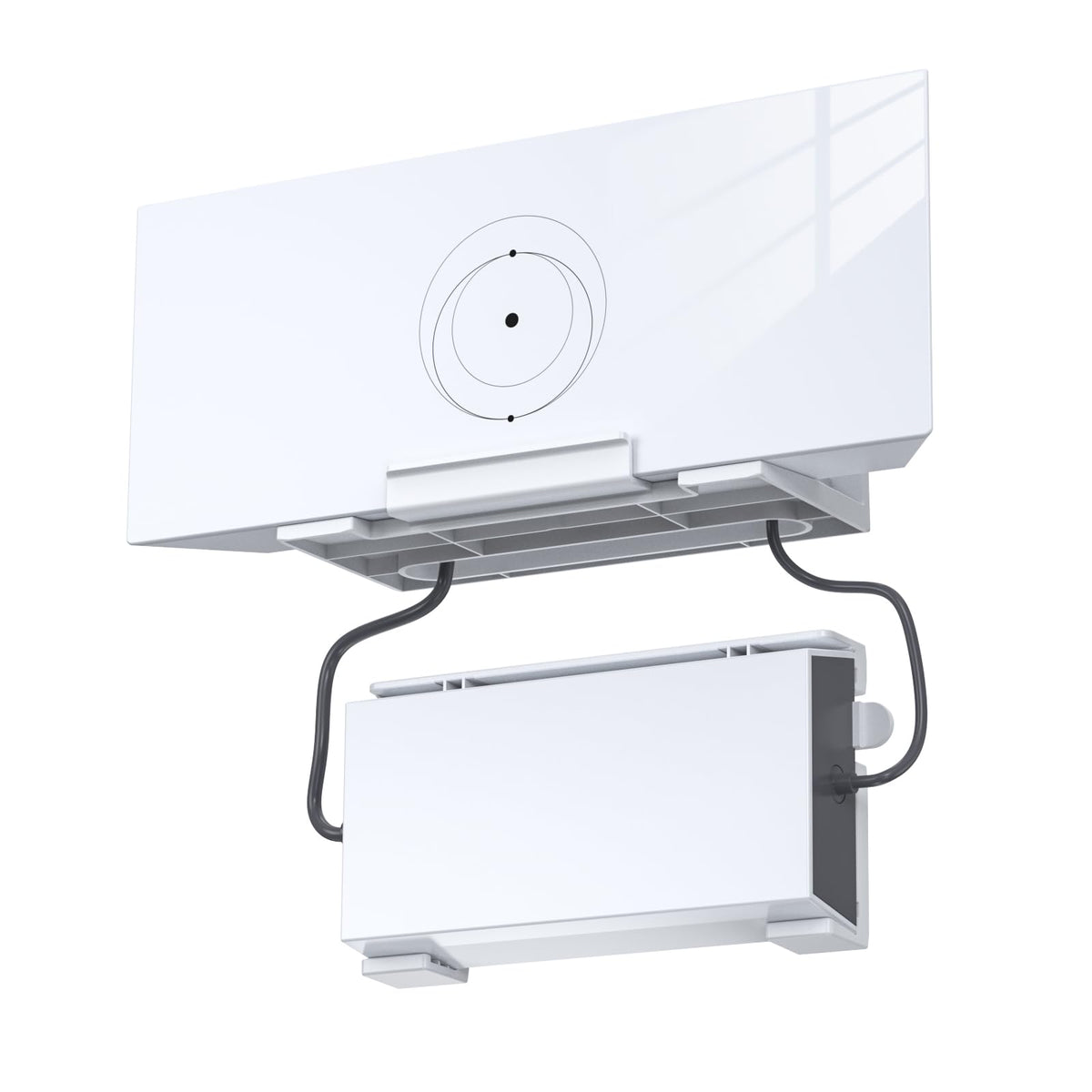 XLTTYWL Starlink V3 Mount wall installation view illustrating a clean, space saving wall mount for Gen3 router