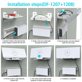 XLTTYWL Starlink V3 Mount with dish and power supply for integrated setup