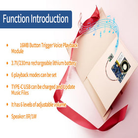 XLW Module crafts during holidays with custom greetings.