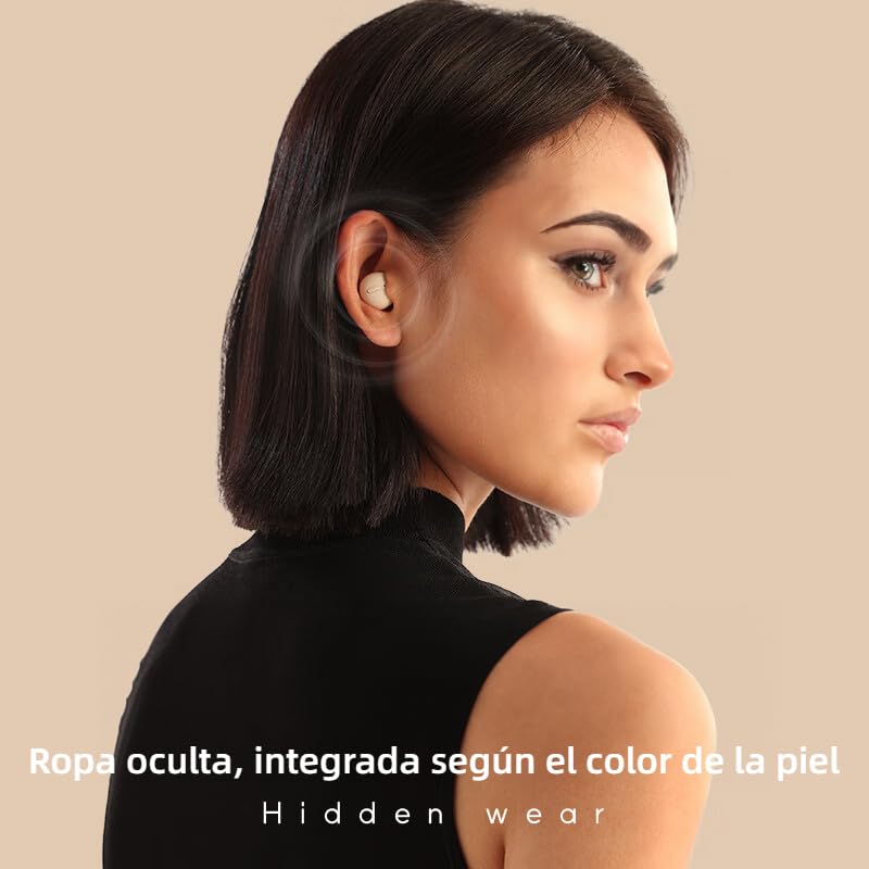 Xmenha compact wireless earbuds shown in a pocket-friendly case.