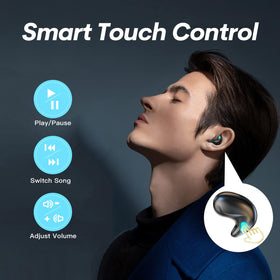 Xmenha Double Noise Cancelling Sleep Earbuds reduce ambient distractions