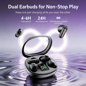Xmenha ergonomic mini earbuds designed for small ears and secure wear