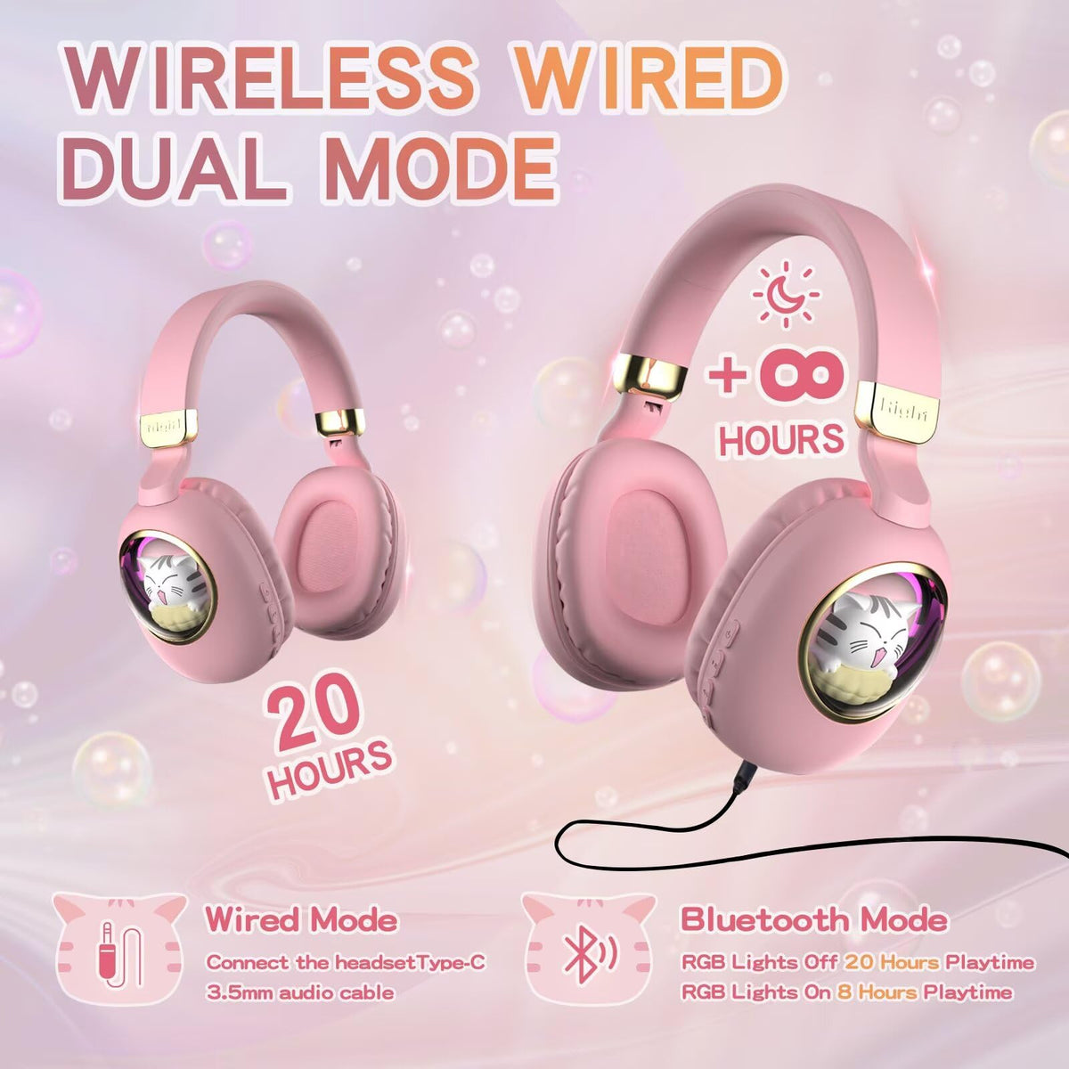 Xmenha folded headphones packed in a backpack demonstrating portability for travel