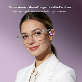Xmenha glasses-friendly open-ear design keeps ears comfortable during extended wear