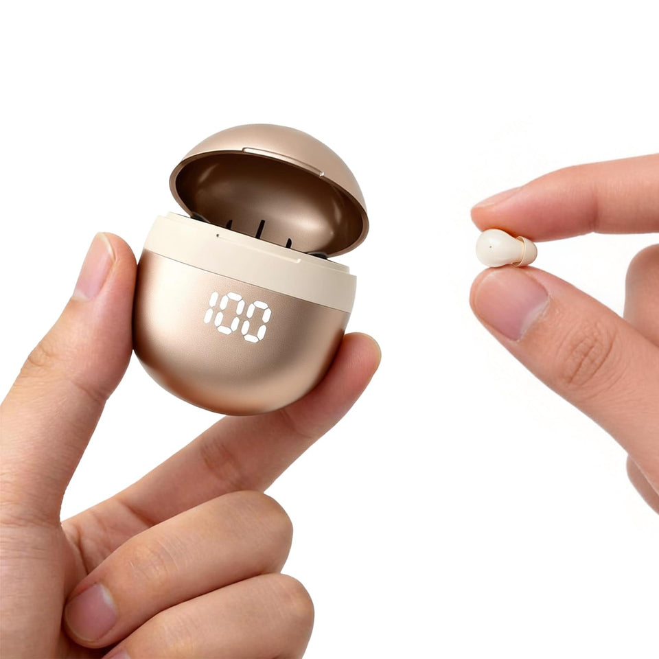 Xmenha invisible earbud in skin-tone finish for discreet everyday listening