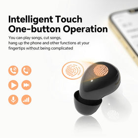 Xmenha invisible mini earbuds ultra-compact design fits small ears