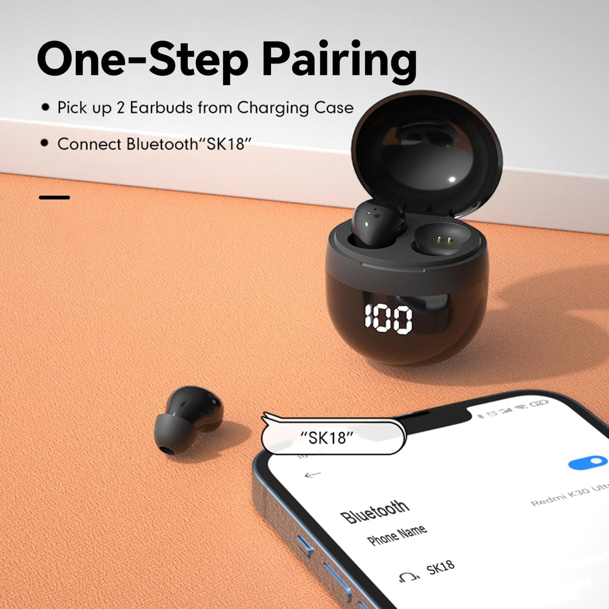 Xmenha invisible mini earbuds immersive premium sound quality