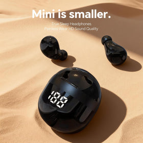 Xmenha invisible mini earbuds sleep-friendly design for side sleeping