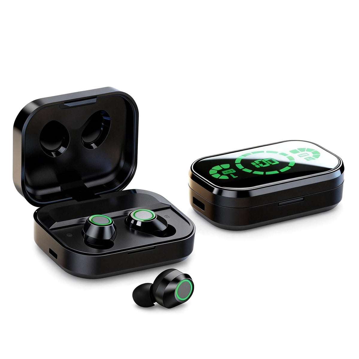 Xmenha earbuds used while running showing stable fit and outdoor usability