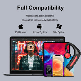 Xmenha multifunction buttons provide hands-free music and call control.