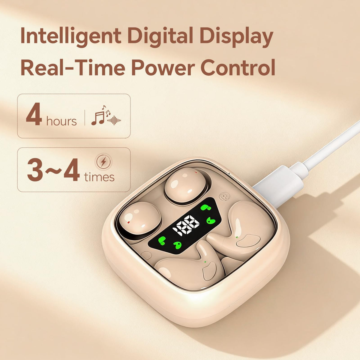 Xmenha non-in-ear sleep headphones provide natural listening comfort