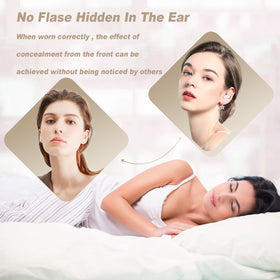 Xmenha Nude Sleep wireless earbuds deliver immersive stereo for relaxing audio.