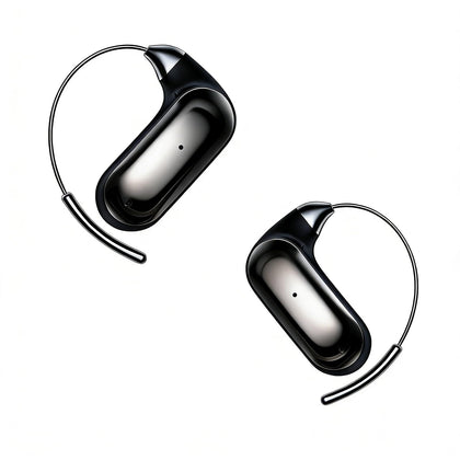 Xmenha open-ear buds with glasses-friendly fit for all-day comfort and stability.