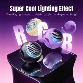 Xmenha Purple Kids 36mm driver delivers clear mids and highs.
