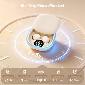 Xmenha skin-tone earbuds blend with natural skin color