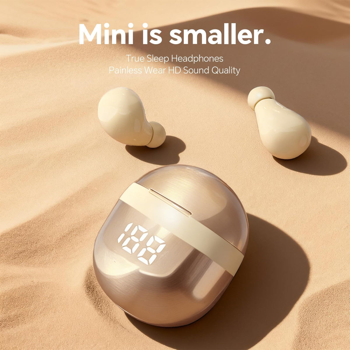 Xmenha sleep earbud designed for side-sleep comfort and relaxed listening