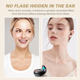 Xmenha sleep earbuds waterproof IPX5, ready for workouts or rainy night relaxation.