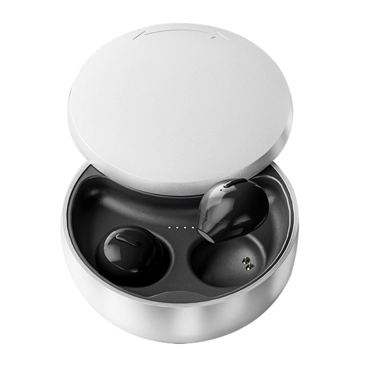 Xmenha smallest invisible earbuds with charging case for portable use
