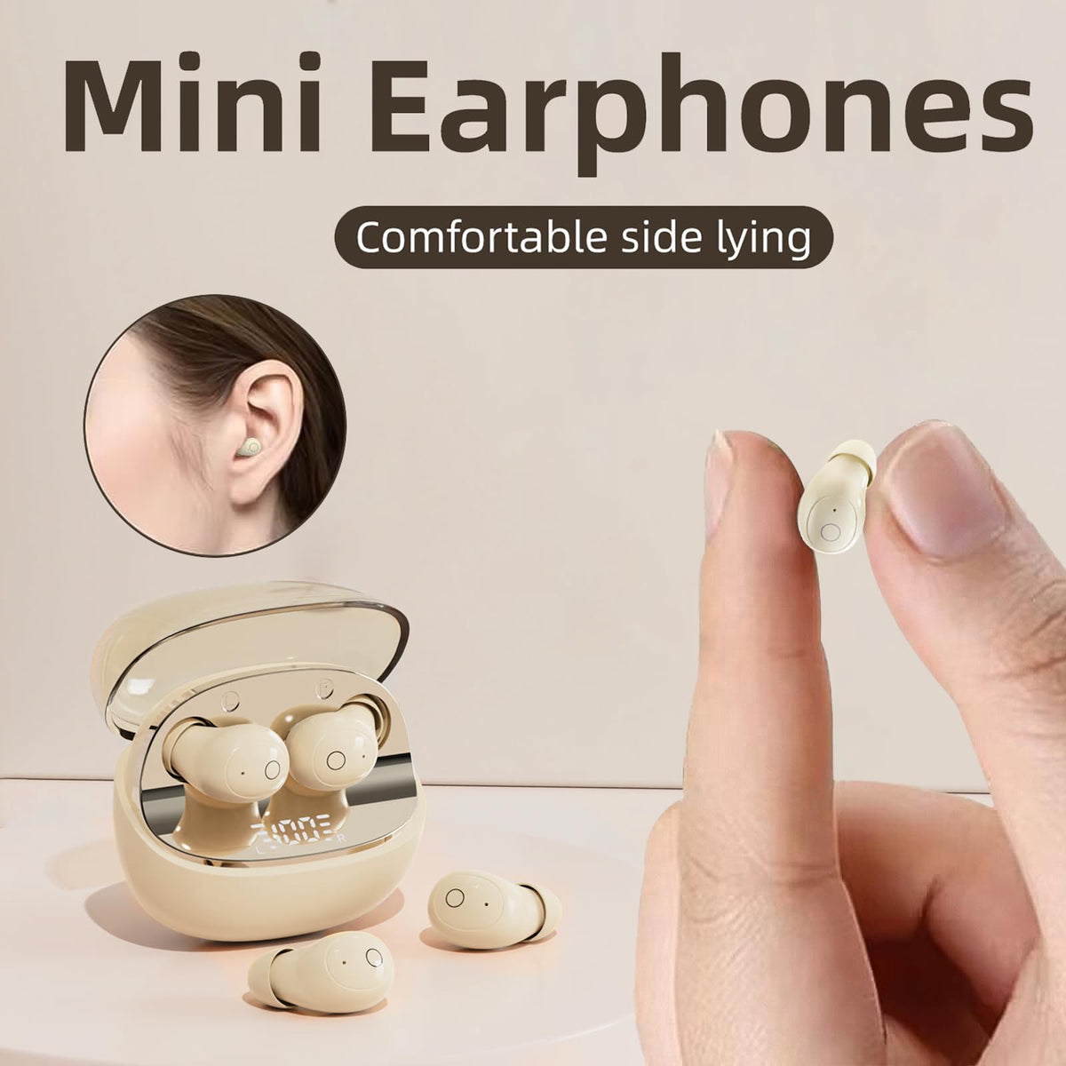 Xmenha T10 mini ergonomic design for comfortable small-ear fit.