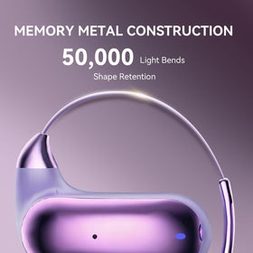 Xmenha ultra-thin memory-ear-hooks reduce bulk for light, comfortable listening