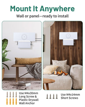 XMoving Starlink Gen3 wall mount with durable stand and cable features.
