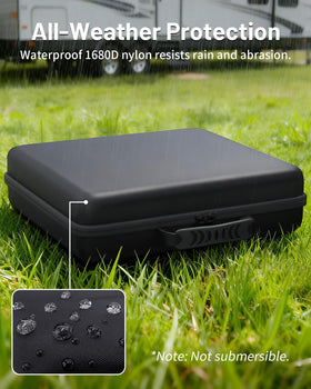 XMoving Starlink Mini travel setup for camping and outdoor use.