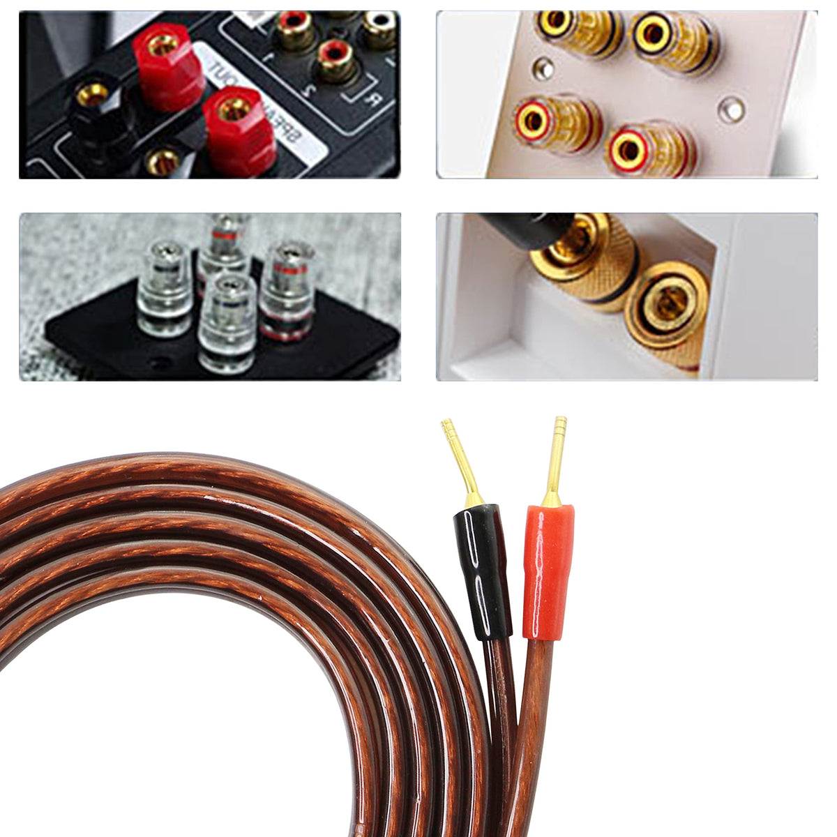 XMSJSIY flexible 3mm jacket texture protecting OFC conductors and preventing kinks