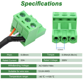 XMSJSIY adapter held in hand demonstrating 0.4m compact cable for tidy installs