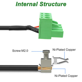 XMSJSIY connector wiring demo in use showing easy no-solder installation for fast setups
