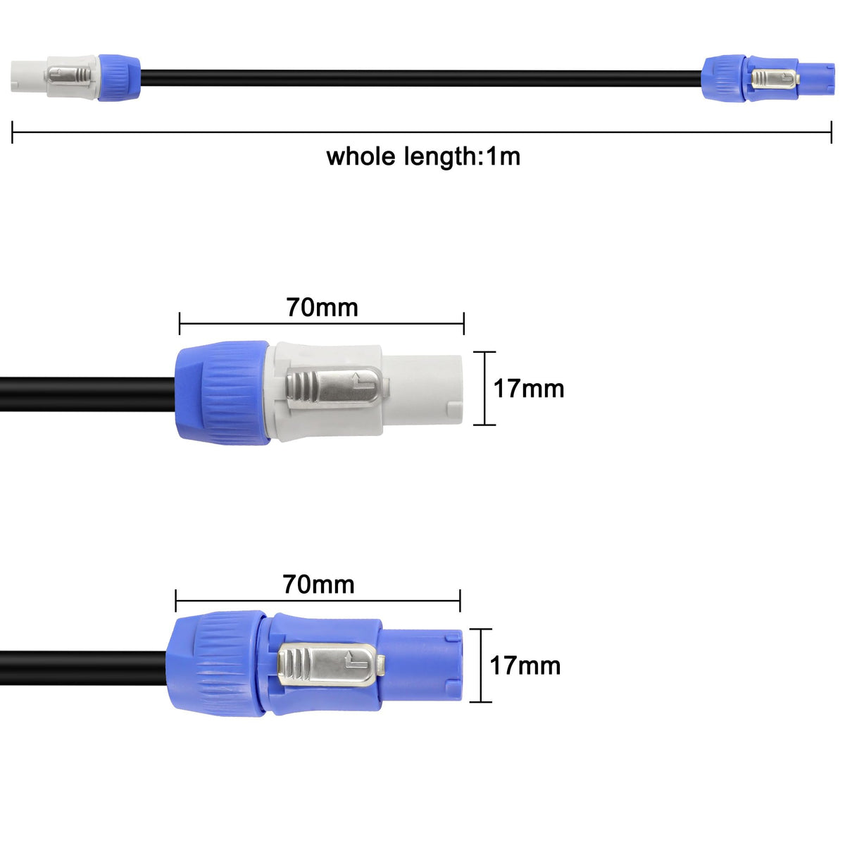 XMSJSIY cable jacket detail highlighting durable PVC and flexibility benefit