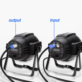 XMSJSIY cable in a daisy-chain lighting rack reducing cable clutter