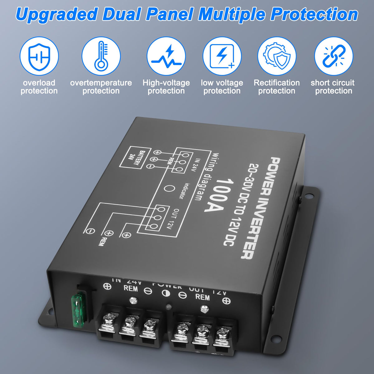 XMSJSIY wiring connection with clear labels enabling safe, fast installation
