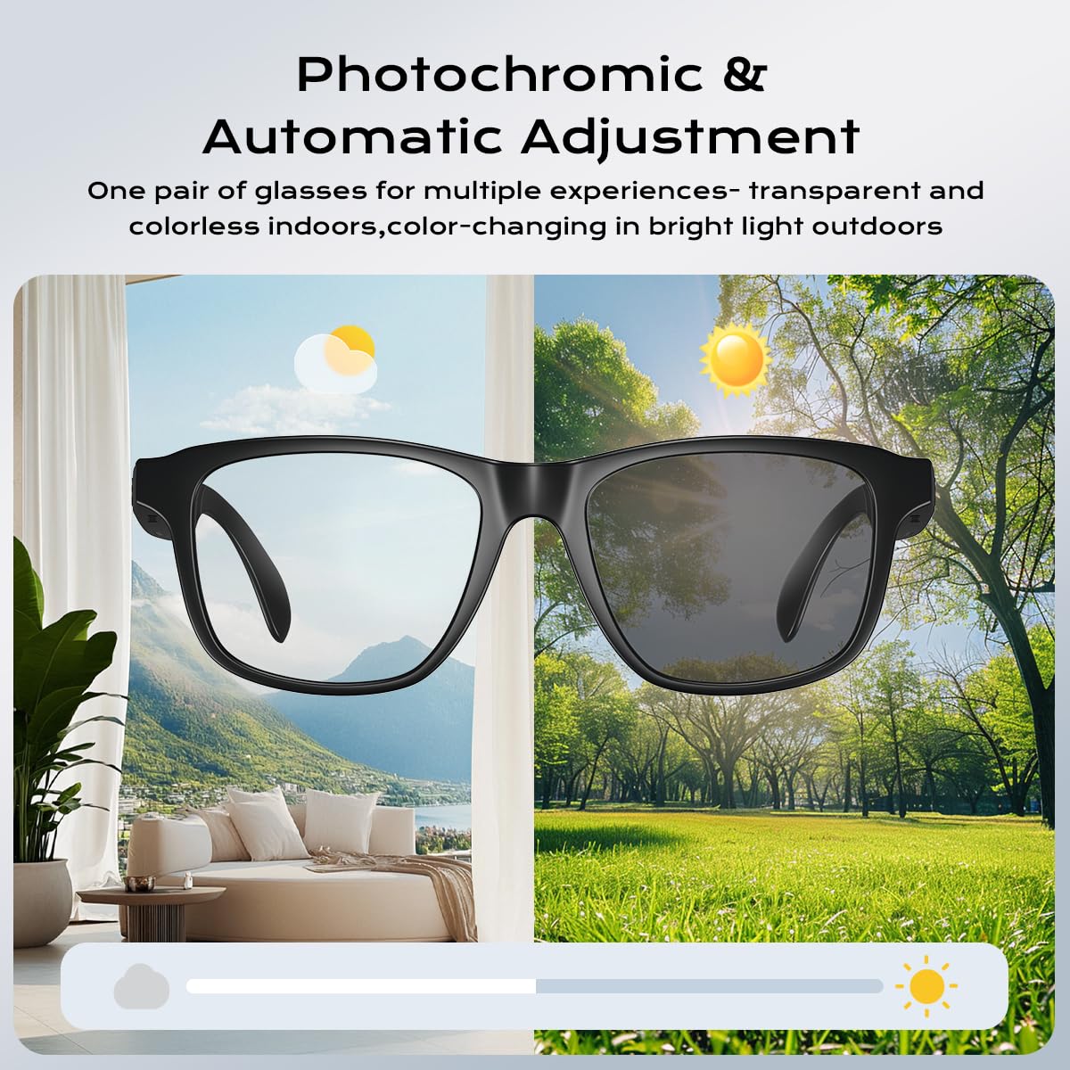 XO frame speaker detail highlighting built-in speakers for clear audio benefit