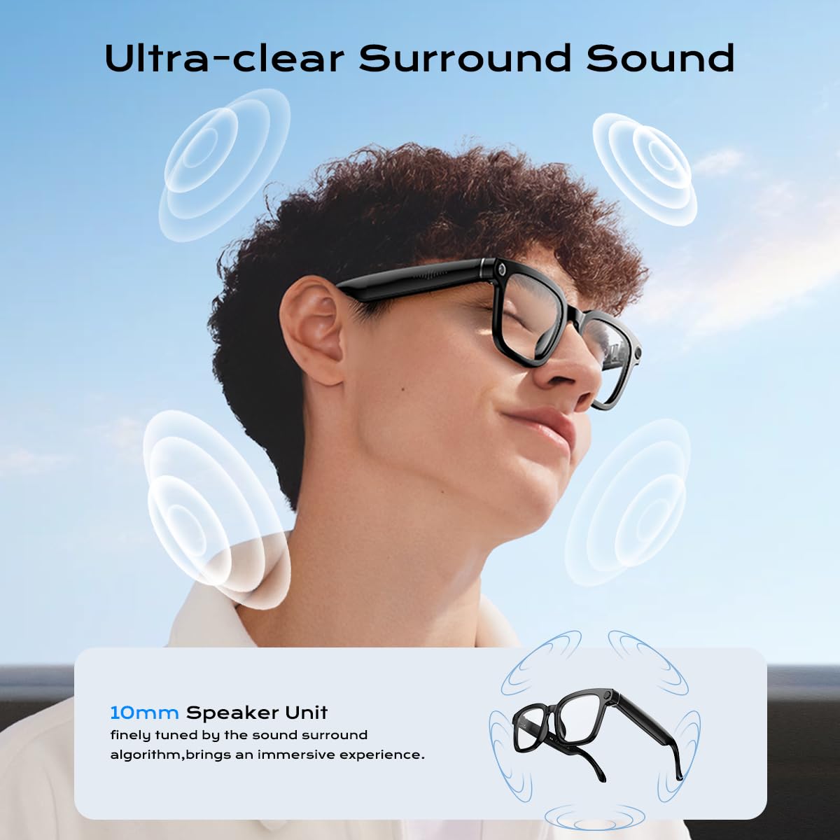 XO Simple Beauty AI glasses use magnetic charging for easy top-ups