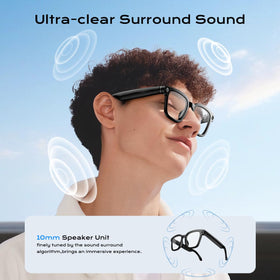 XO Simple Beauty AI glasses use magnetic charging for easy top-ups