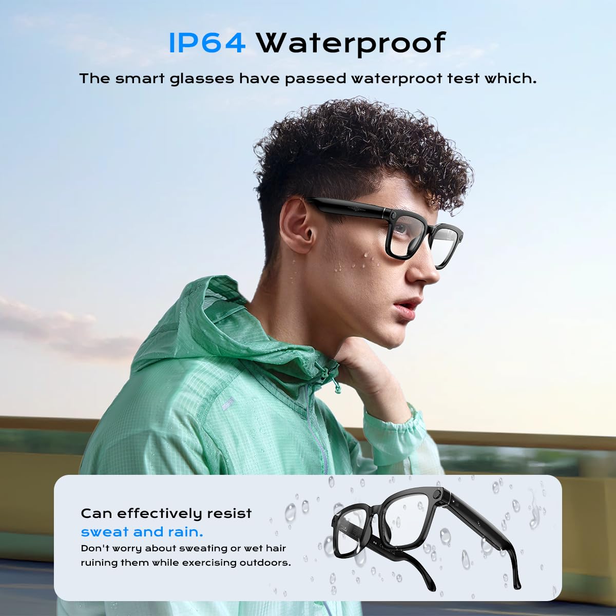 XO Simple Beauty AI glasses come with a protective carrying case