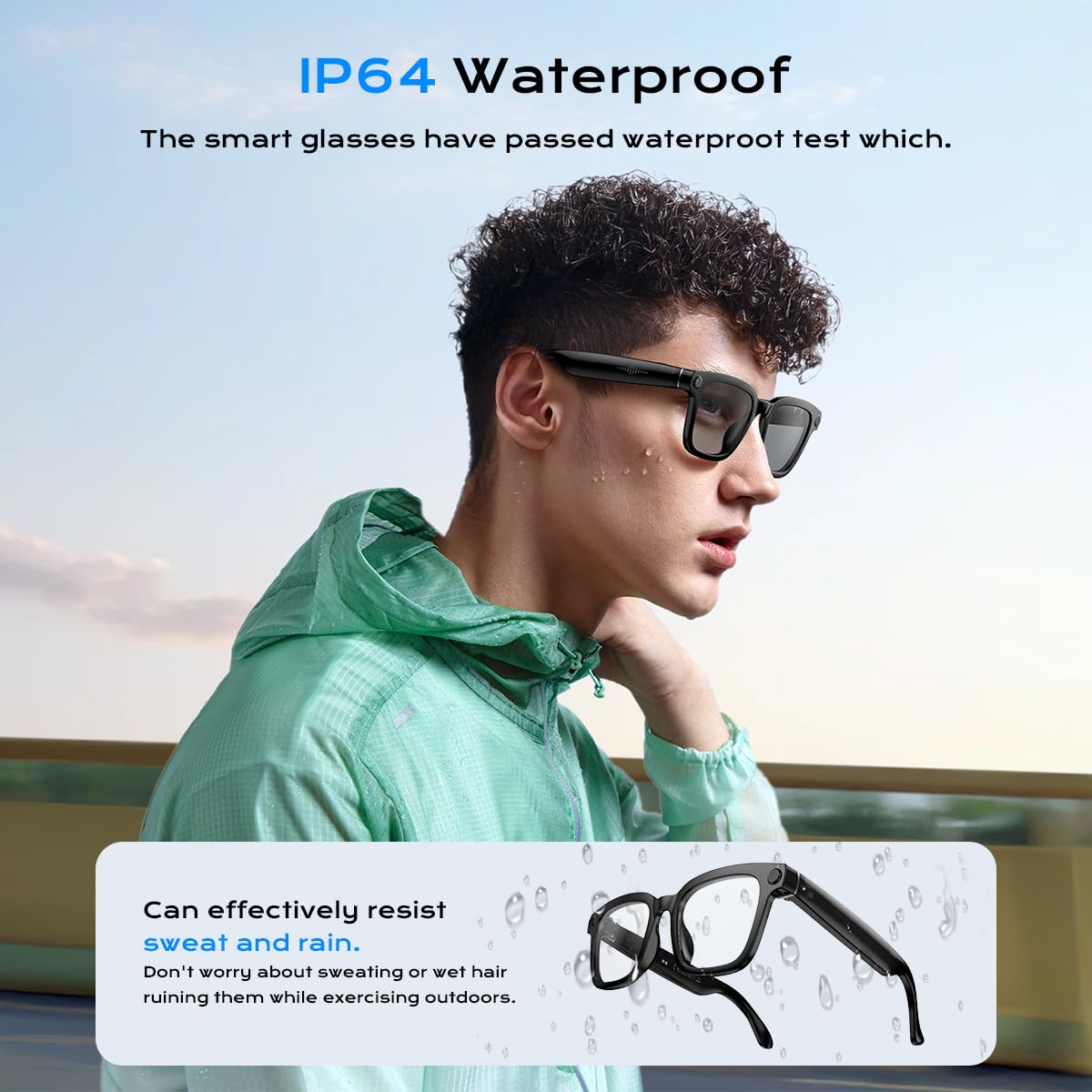 XO Simple Glasses magnetic charging extends battery life