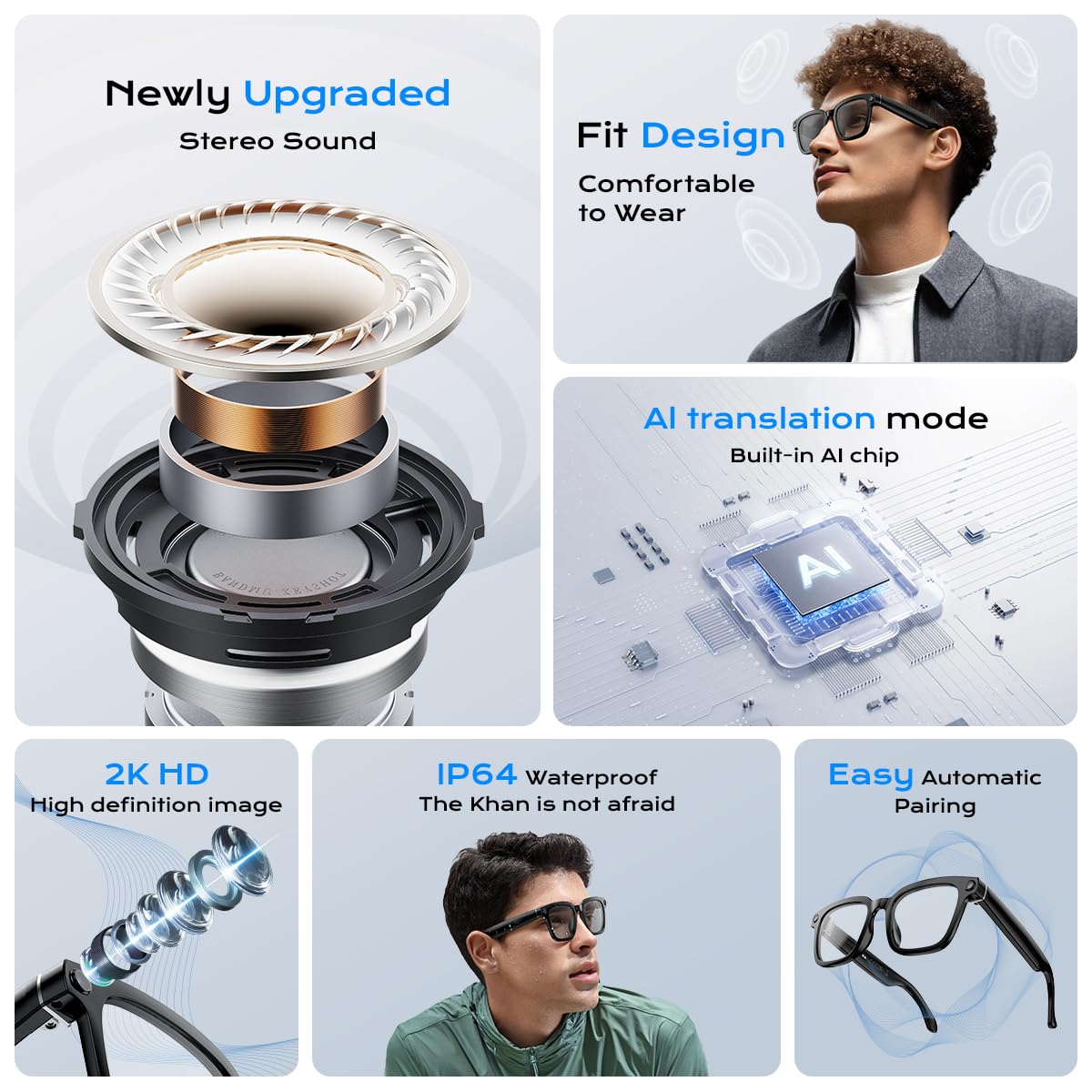 XO Simple Glasses photochromic lenses adjust to sunlight