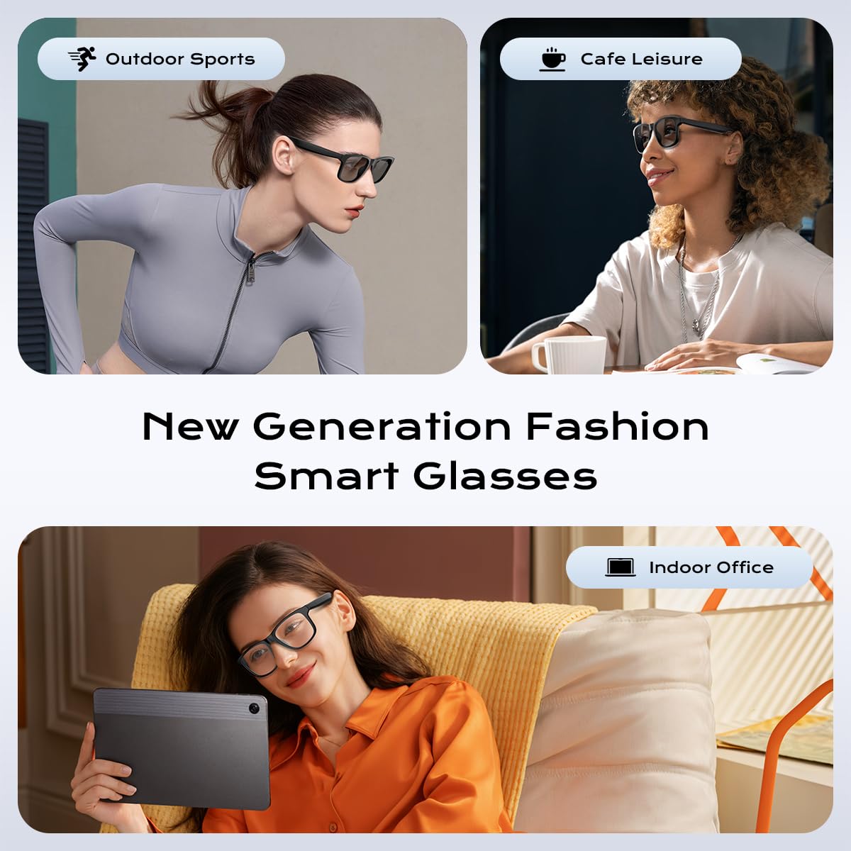 XO Simple is Beauty lightweight frame designed for all-day comfort