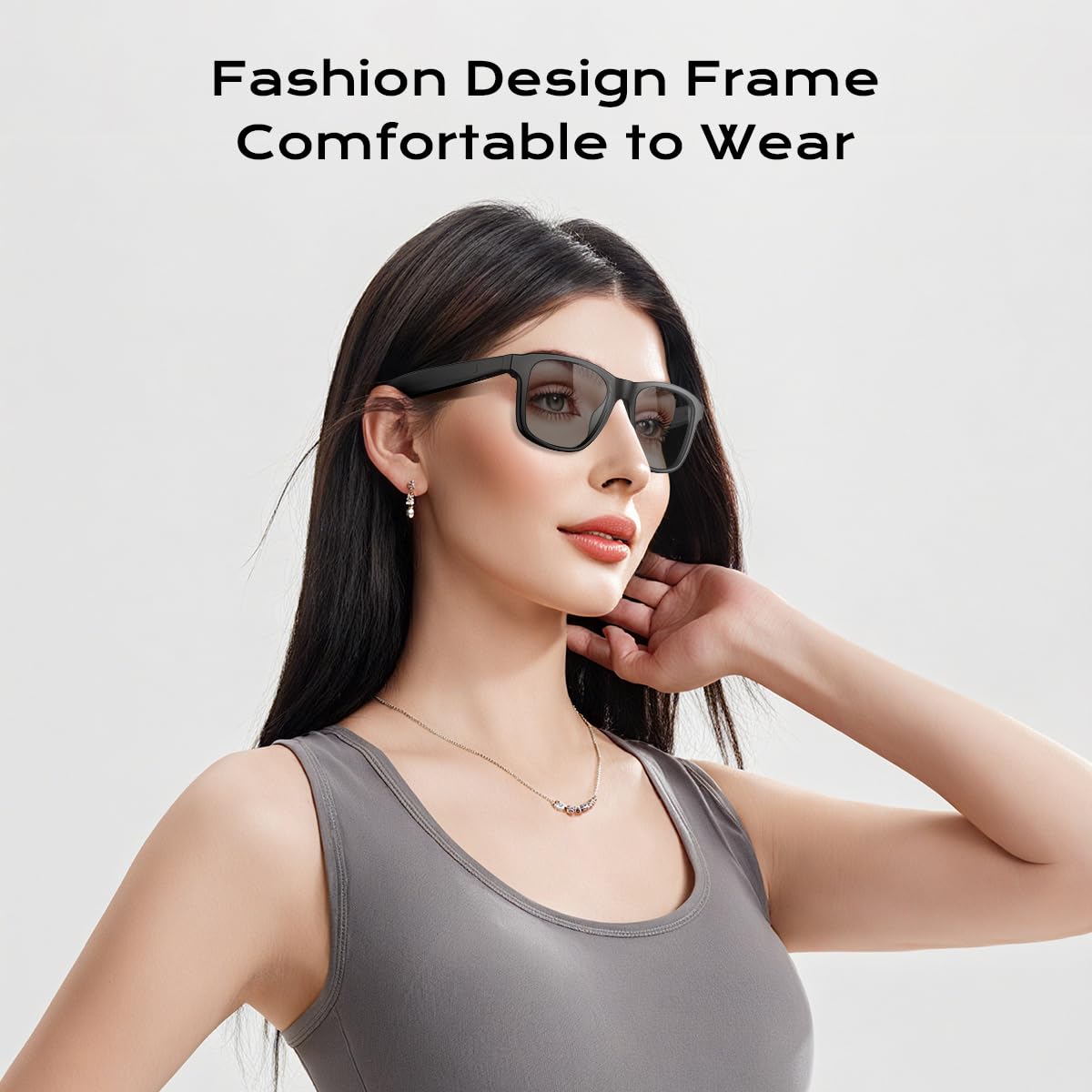 XO Simple is Beauty photochromic sunglasses adapt to light for outdoor comfort