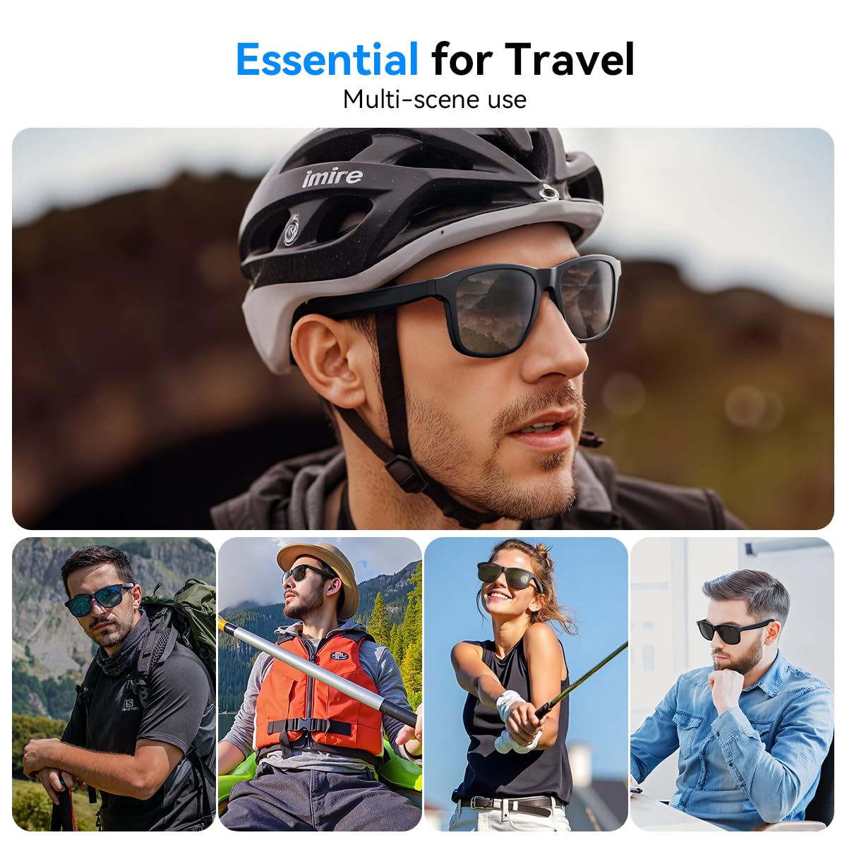 XO Simple UV protection sunglasses for outdoor protection and style