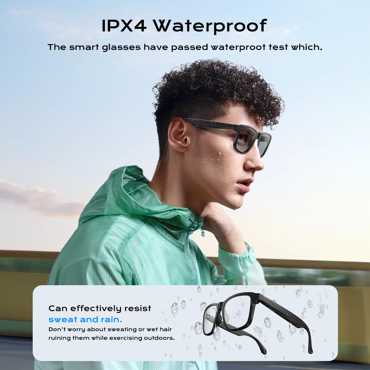 XO glasses held in hand to show scale and lightweight portability benefit