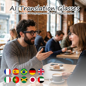 XOOMEER AI Smart Glasses include a high-quality microphone for clear calls.