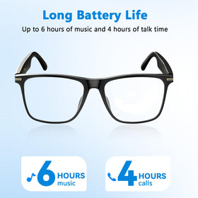 XOOMEER AI Smart Glasses offer long battery life for all-day use.