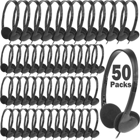 XOSDA bulk classroom headphones front view showing durable build for daily school use
