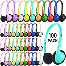 XOSDA bulk headphones colorful pack for classrooms enhances group learning.