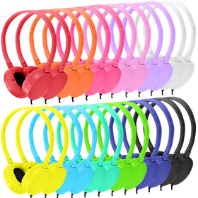 XOSDA classroom headphones in bright colors for group learning