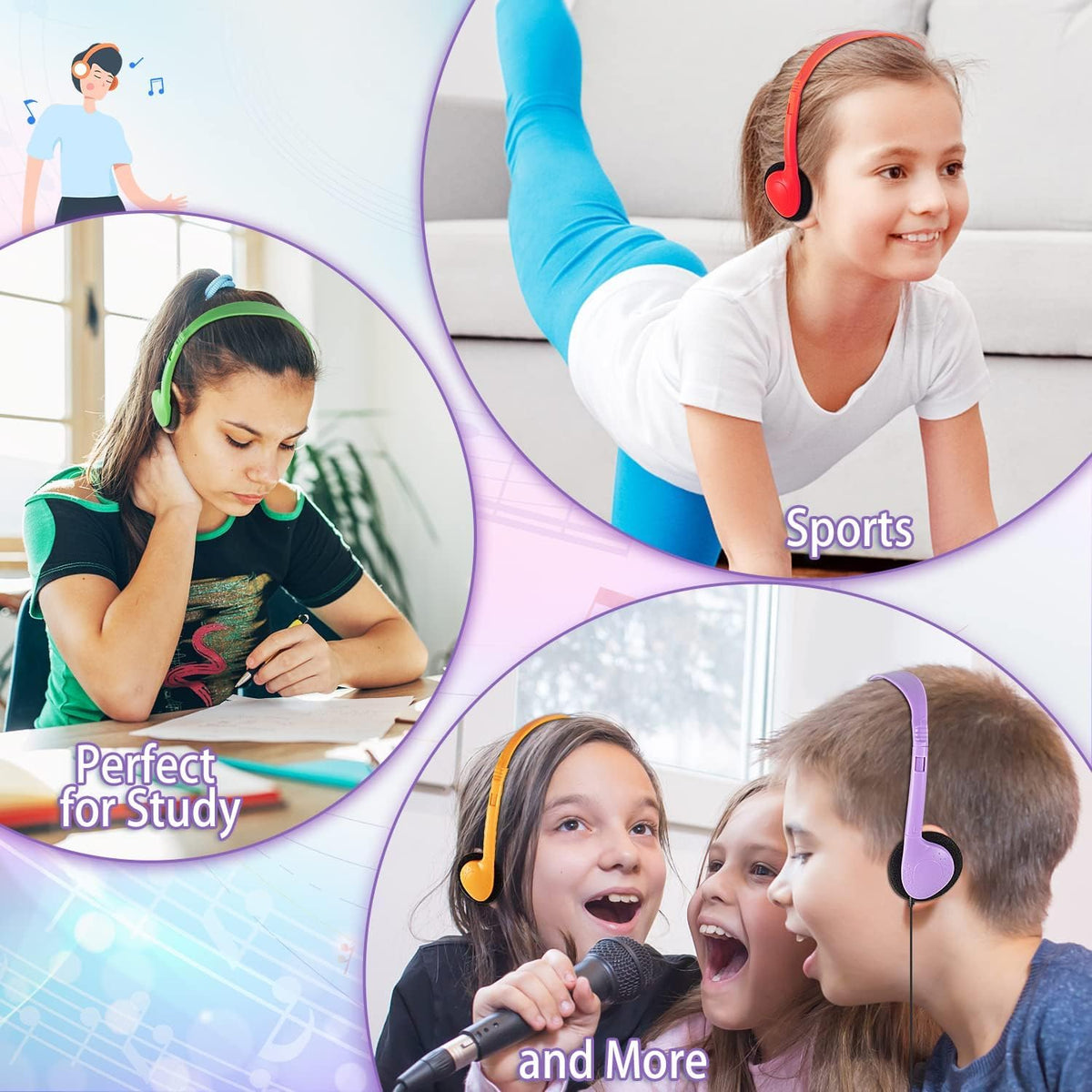 XOSDA classroom headphones 1-year warranty and responsive support.