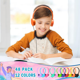XOSDA kid headphones with lightweight design for comfortable all-day wear
